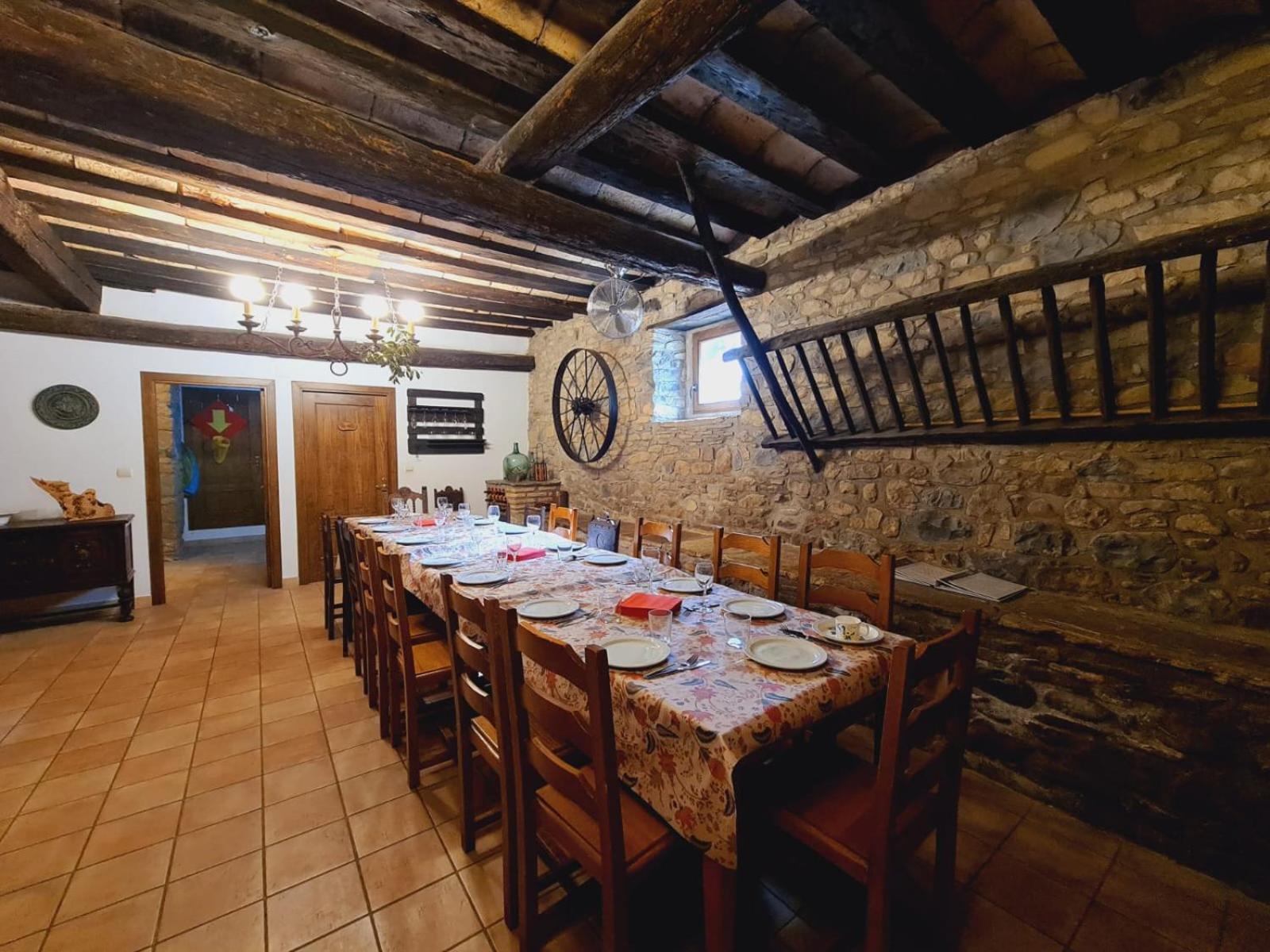 Lagar De Palacio Santa Cilia de Jaca Ruang foto