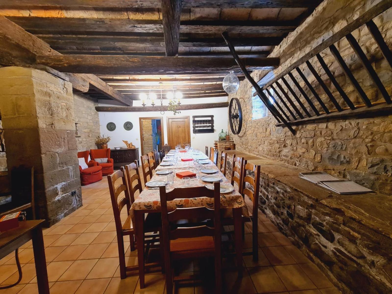 Lagar De Palacio Santa Cilia de Jaca Ruang foto